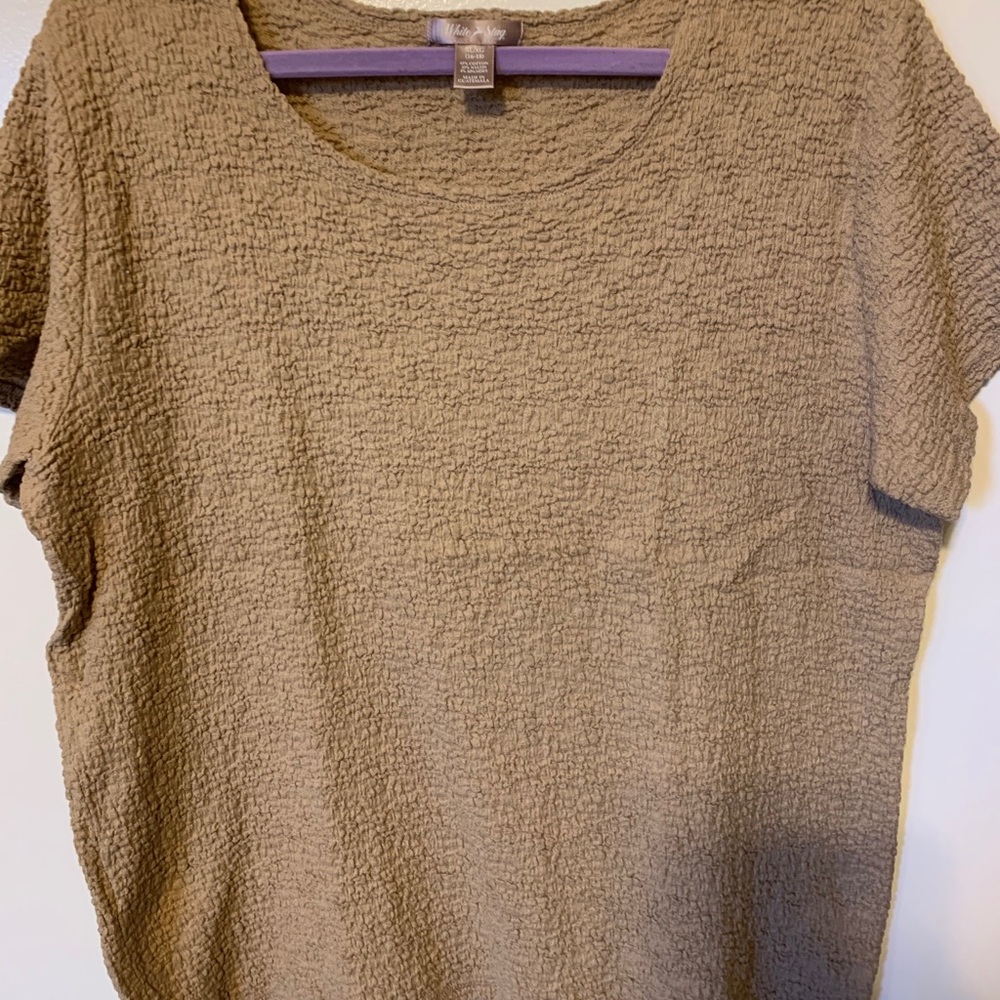 Tan shell shirt
